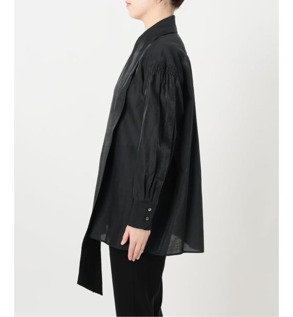 VERMEIL par iena「シャンブレーツイルボウブラウス」|シャツ・ブラウス|