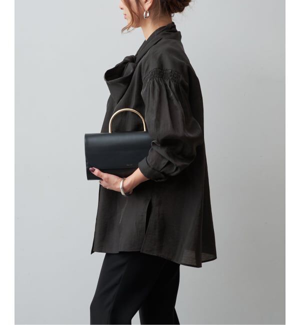 VERMEIL par iena「シャンブレーツイルボウブラウス」|シャツ・ブラウス|