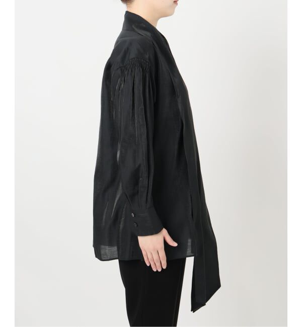 VERMEIL par iena「シャンブレーツイルボウブラウス」|シャツ・ブラウス|