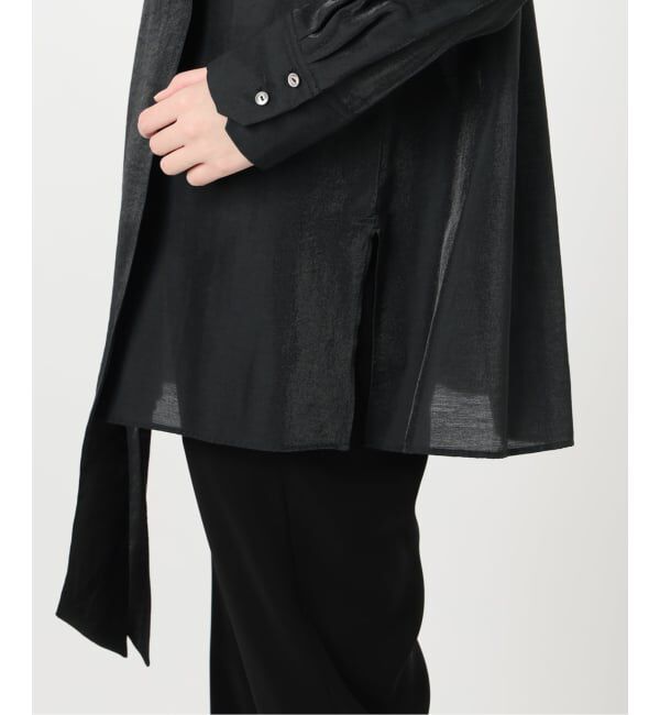 VERMEIL par iena「シャンブレーツイルボウブラウス」|シャツ・ブラウス|