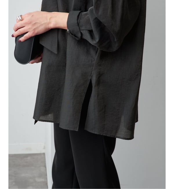 VERMEIL par iena「シャンブレーツイルボウブラウス」|シャツ・ブラウス|