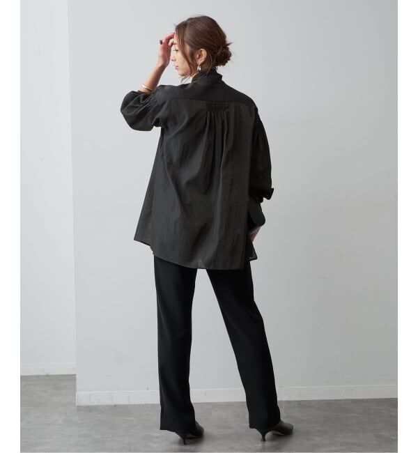 VERMEIL par iena「シャンブレーツイルボウブラウス」|シャツ・ブラウス|