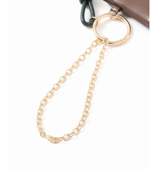 SLOBE IENA「《追加》SLOBE ポーチ付きチャーム」|キーケース|