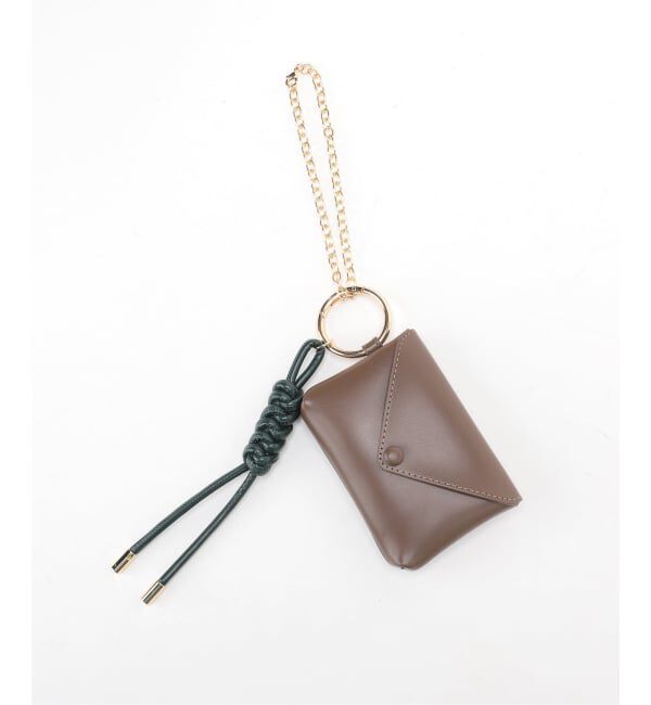 SLOBE IENA「《追加》SLOBE ポーチ付きチャーム」|キーケース|