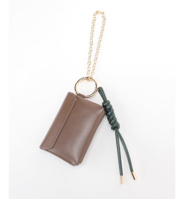 SLOBE IENA「《追加》SLOBE ポーチ付きチャーム」|キーケース|