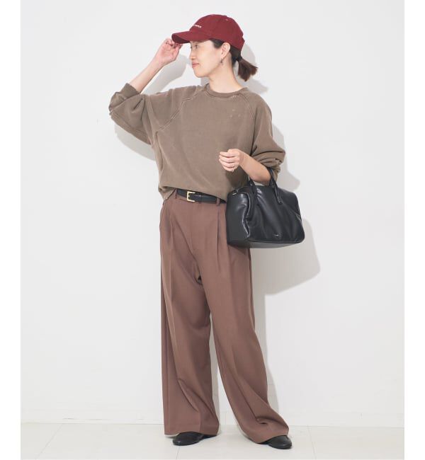 SLOBE IENA「《追加》Collegiate Pacific SLOBE別注 ダメージスウェット」|スウェット・ジャージ|