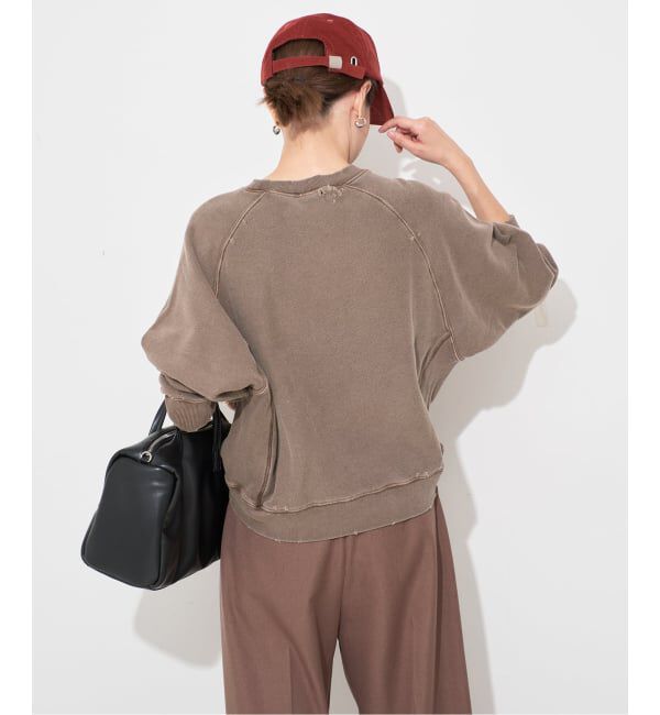 SLOBE IENA「《追加》Collegiate Pacific SLOBE別注 ダメージスウェット」|スウェット・ジャージ|