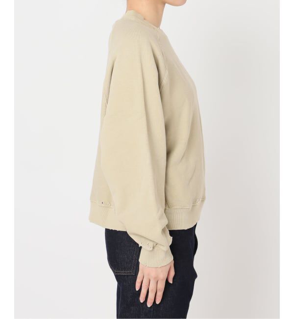 SLOBE IENA「《追加》Collegiate Pacific SLOBE別注 ダメージスウェット」|スウェット・ジャージ|