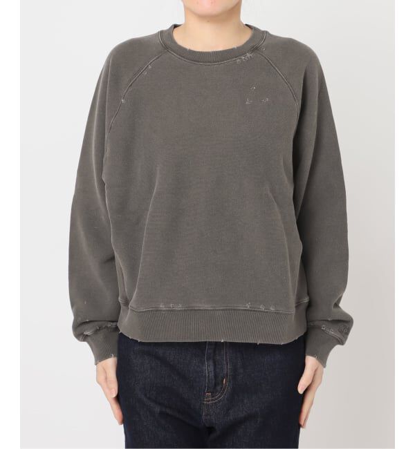 SLOBE IENA「《追加》Collegiate Pacific SLOBE別注 ダメージスウェット」|スウェット・ジャージ|