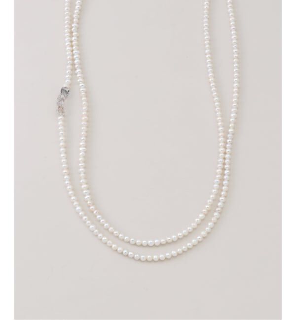 IENA LA BOUCLE「《追加》Y.A.Acc/ワイエーアク&times;LA BOUCLE別注 ロングパールネックレス」|ネックレス|