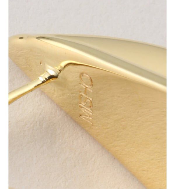 IENA「MISHO/ミショー Sancho Hoops Pierce ピアス(両耳) OMSH01」|ピアス|