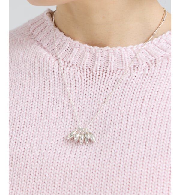 IENA「《予約》quip queint/クィップ クエイント germe hang necklace ネックレス QU246」|ネックレス|シルバー