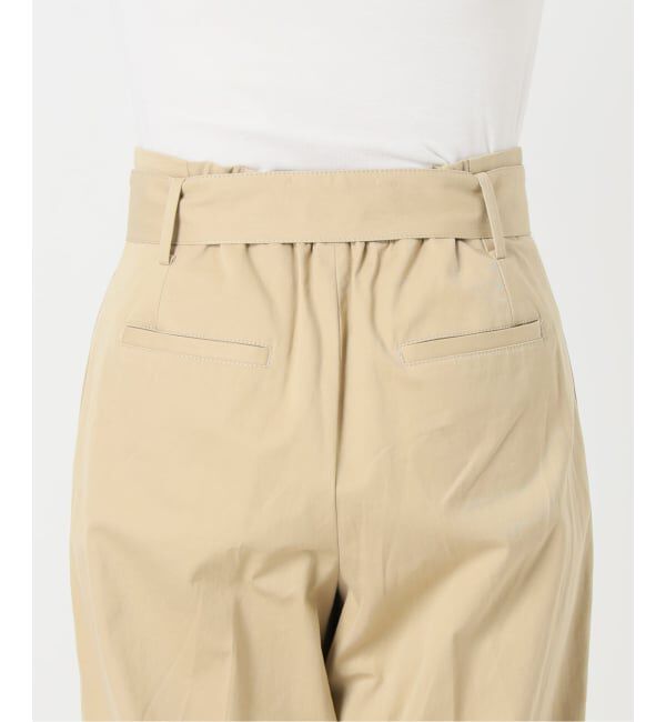 IENA「《予約》ベルテッドチノパンツ」|チノ|