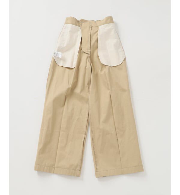 IENA「《予約》ベルテッドチノパンツ」|チノ|