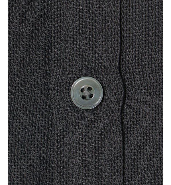 EDIFICE「"接触冷感＆吸水速乾" EVALET メッシュ バンドカラー シャツ」|シャツ・ブラウス|