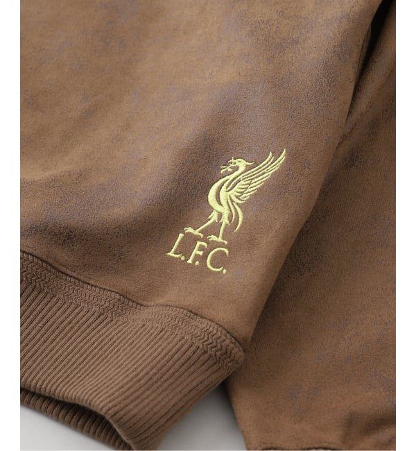 Liverpool FC「【Liverpool FC / リバプール FC】Fake Leather Emboss Hoodie」|パーカー|
