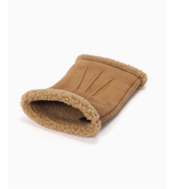 EDIFICE「MARIO PORTLANO(マリオポートラーノ）別注 Shearling Fingerless Glove」|手袋|