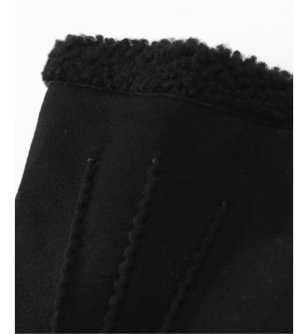 EDIFICE「MARIO PORTLANO(マリオポートラーノ）別注 Shearling Fingerless Glove」|手袋|