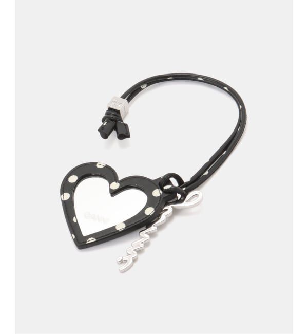 PULP「GANNI / ガニー Bou Heart Mirror Printed」|キーケース|