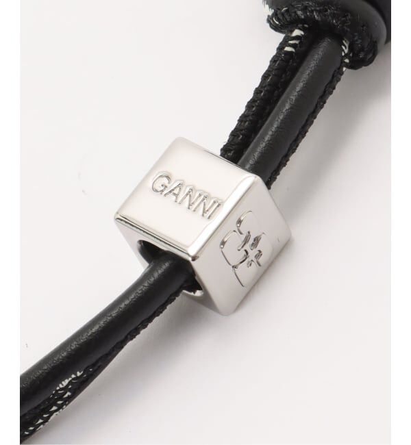 PULP「GANNI / ガニー Bou Heart Mirror Printed」|キーケース|