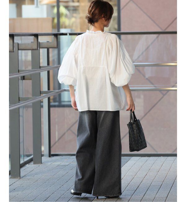 JOURNAL STANDARD relume「ボリュームスリーブコットンブラウス」|シャツ・ブラウス|