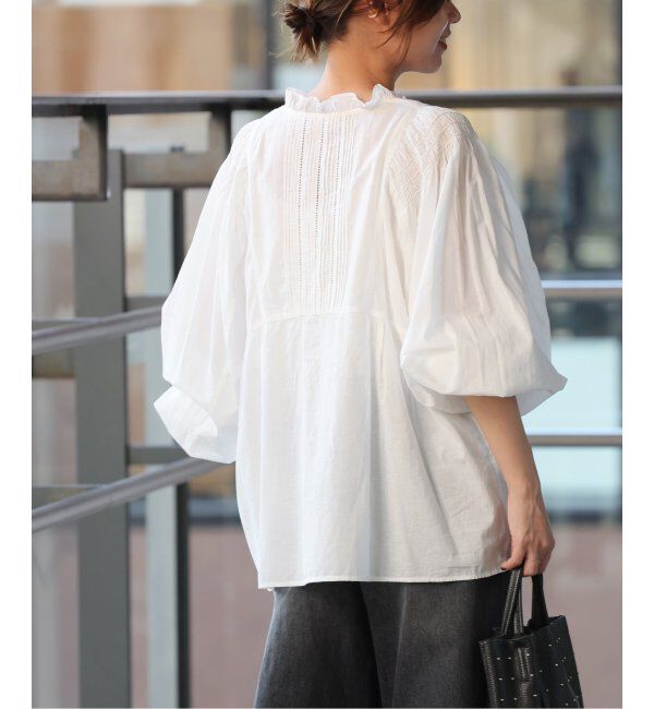 JOURNAL STANDARD relume「ボリュームスリーブコットンブラウス」|シャツ・ブラウス|