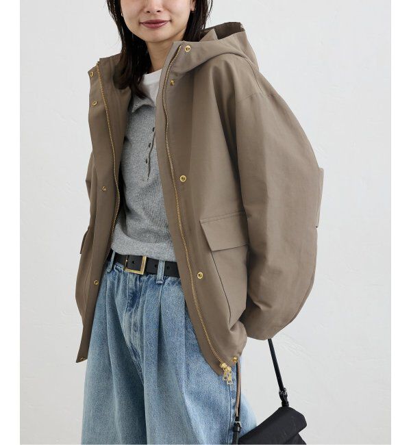 JOURNAL STANDARD「グログランZIPフードブルゾン」|その他|グレーB