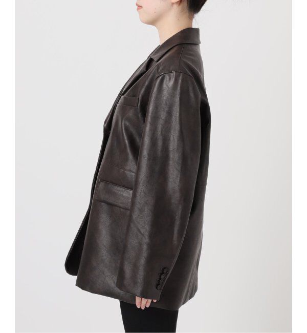 JOURNAL STANDARD「フェイクレザー/フェイクスエードジャケット」|ライダースジャケット|