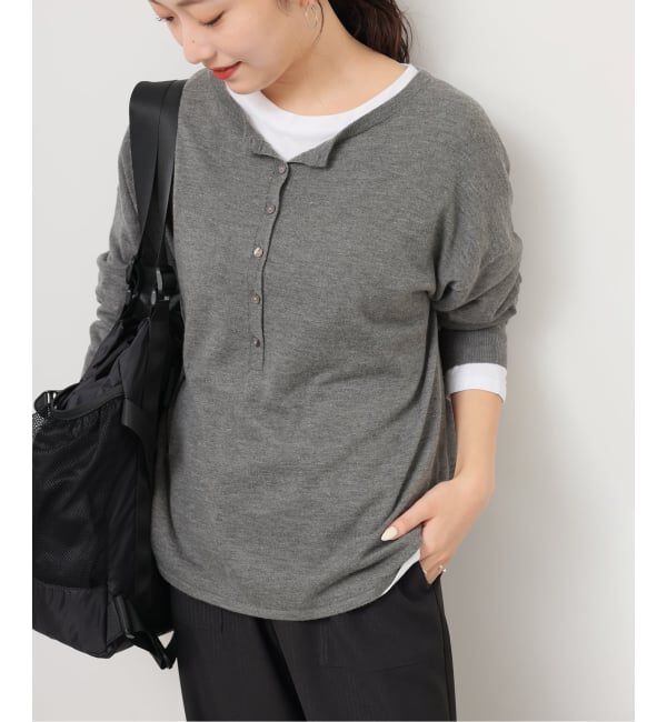 JOURNAL STANDARD relume「［2枚セット］3WAYレイヤードヘンリープルオーバー」|ニット・セーター|