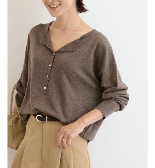 JOURNAL STANDARD relume「［2枚セット］3WAYレイヤードヘンリープルオーバー」|ニット・セーター|