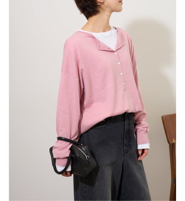 JOURNAL STANDARD relume「［2枚セット］3WAYレイヤードヘンリープルオーバー」|ニット・セーター|