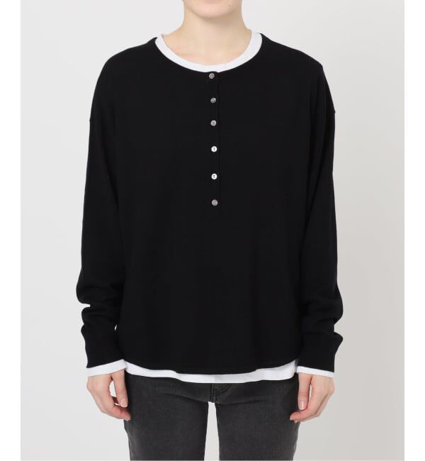 JOURNAL STANDARD relume「［2枚セット］3WAYレイヤードヘンリープルオーバー」|ニット・セーター|