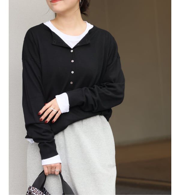 JOURNAL STANDARD relume「［2枚セット］3WAYレイヤードヘンリープルオーバー」|ニット・セーター|