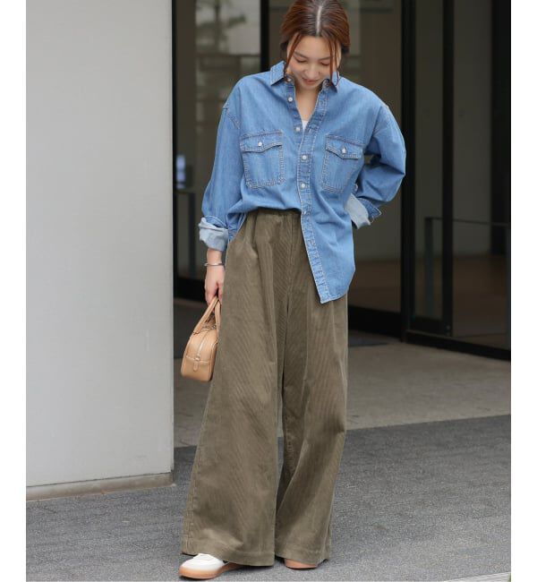 JOURNAL STANDARD relume「コットンコーデュロイイージーワイド」|その他|