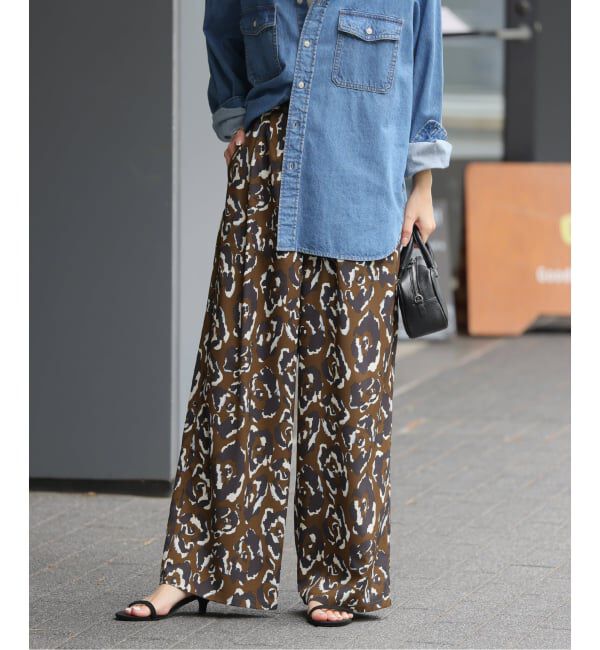 JOURNAL STANDARD relume「レオパードプリントパンツ」|その他|