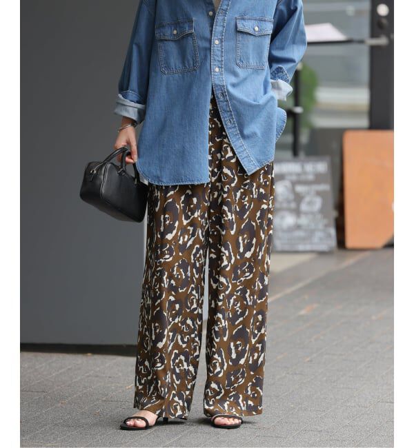 JOURNAL STANDARD relume「レオパードプリントパンツ」|その他|