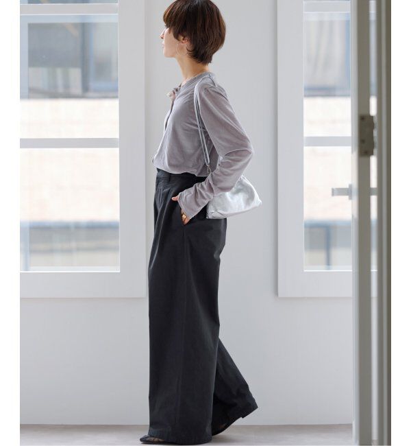 JOURNAL STANDARD relume「コットンインタックパンツ」|チノ|