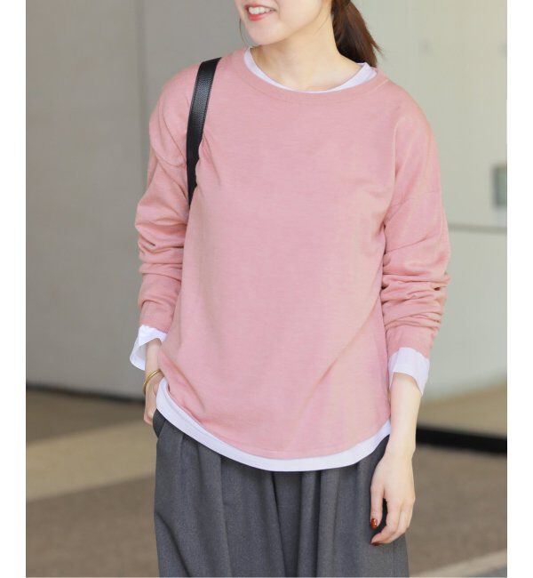 JOURNAL STANDARD relume「《追加》［2枚セット/新色］3WAYレイヤードニットプルオーバー」|ニット・セーター|