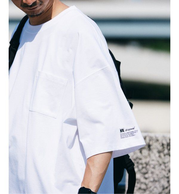 JOURNAL STANDARD relume「吸水速乾 RUSSELL ATHLETIC 別注 Dri-Power(R) BIG Tシャツ」|Tシャツ・カットソー|
