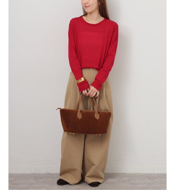 JOURNAL STANDARD relume「《追加3 / 新色》シアークルーネックロングTシャツ」|Tシャツ・カットソー|