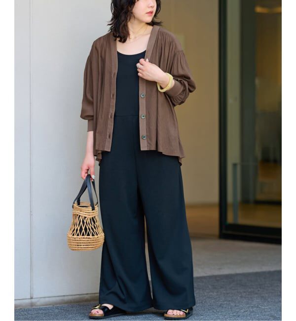 JOURNAL STANDARD relume「《追加2》T/R強撚ブラウス」|シャツ・ブラウス|