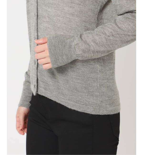 JOURNAL STANDARD「シアーアルパカMIXフリルカーディガン」|カーディガン|