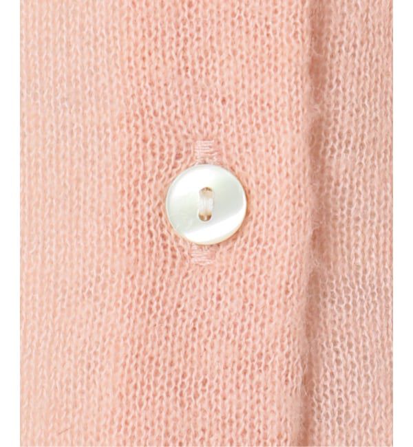 JOURNAL STANDARD「シアーアルパカMIXフリルカーディガン」|カーディガン|