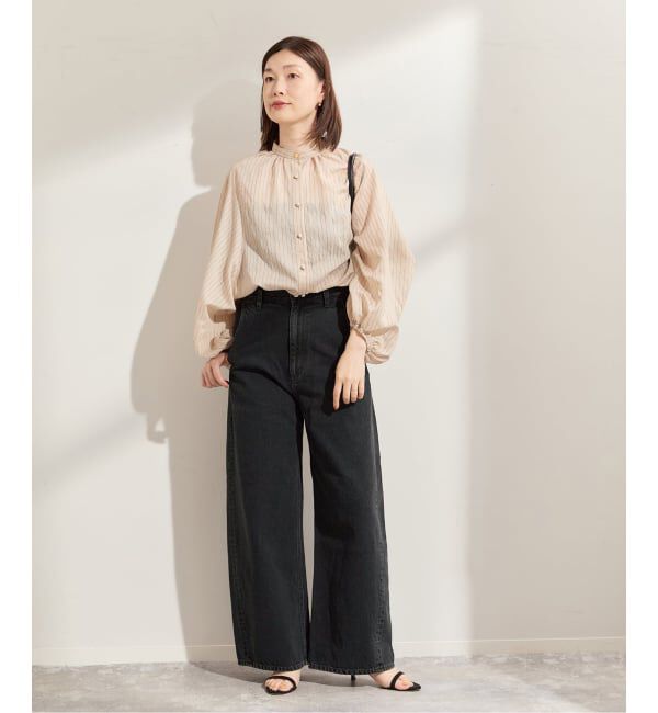 journal standard L'essage「ウォッシュドバギーデニム」|デニム|