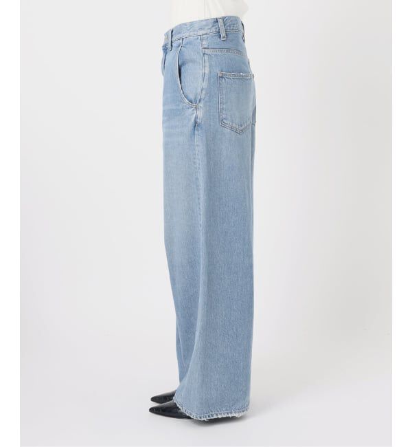 journal standard L'essage「ウォッシュドバギーデニム」|デニム|