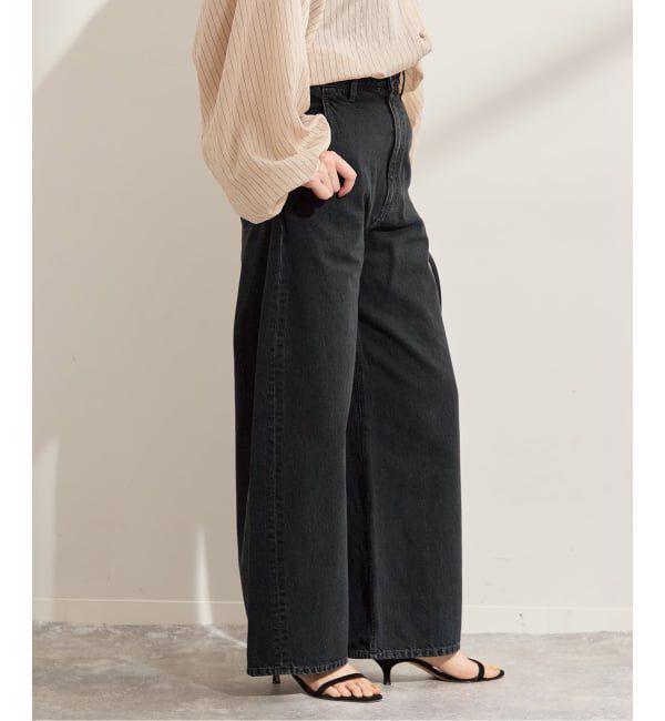 journal standard L'essage「ウォッシュドバギーデニム」|デニム|