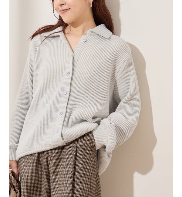 journal standard L'essage「【Gongdid Design】Knit pleated cardigan：カーディガン」|カーディガン|