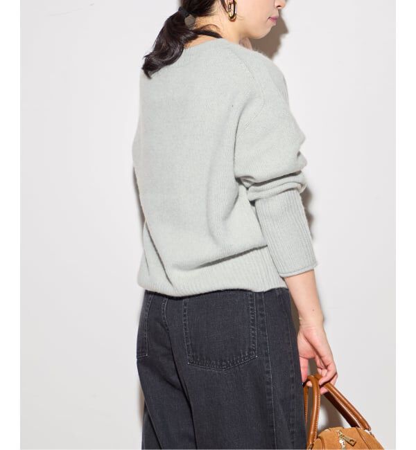 journal standard L'essage「ヤクVネックカーディガン」|カーディガン|