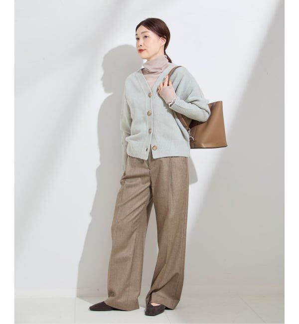 journal standard L'essage「ヤクVネックカーディガン」|カーディガン|