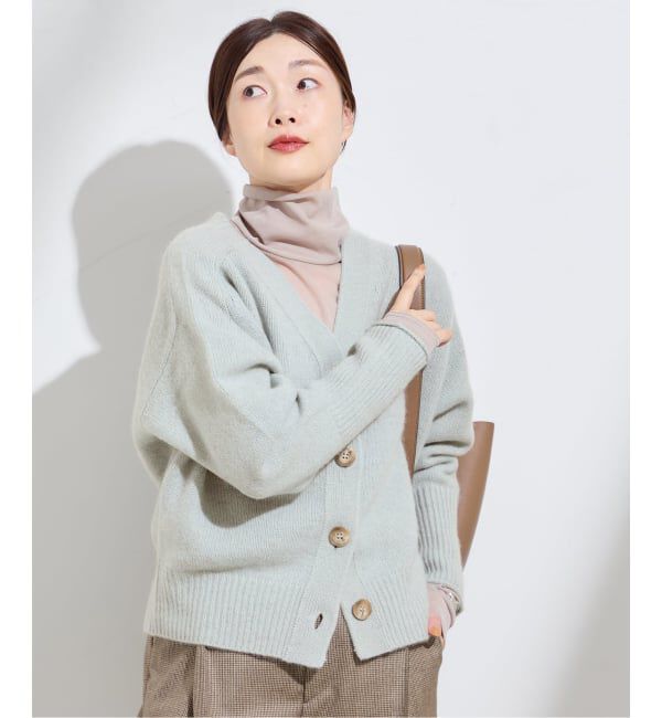 journal standard L'essage「ヤクVネックカーディガン」|カーディガン|